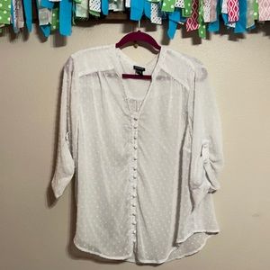 Torrid Button Up Top 1X 14/16